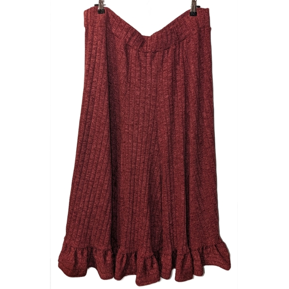 NWT Anthropologie Pauline Midi Boho Sweater Skirt, Plus Size 2X - Picture 8 of 9